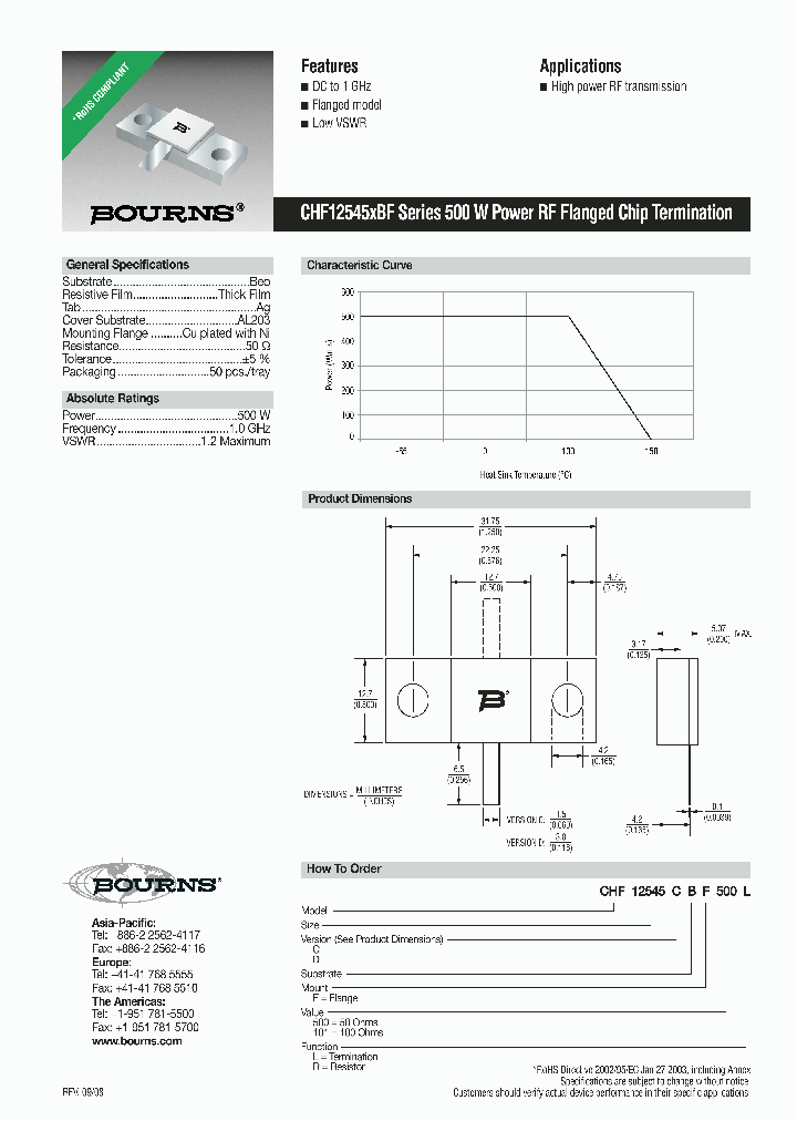 CHF12545CBF101R_7515707.PDF Datasheet