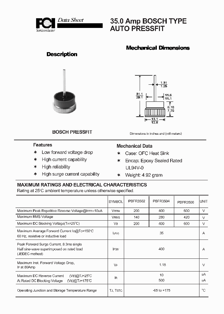 PBFR3502_7516939.PDF Datasheet