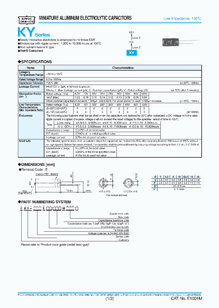 EKY-160ELL102MJ20S_7518070.PDF Datasheet