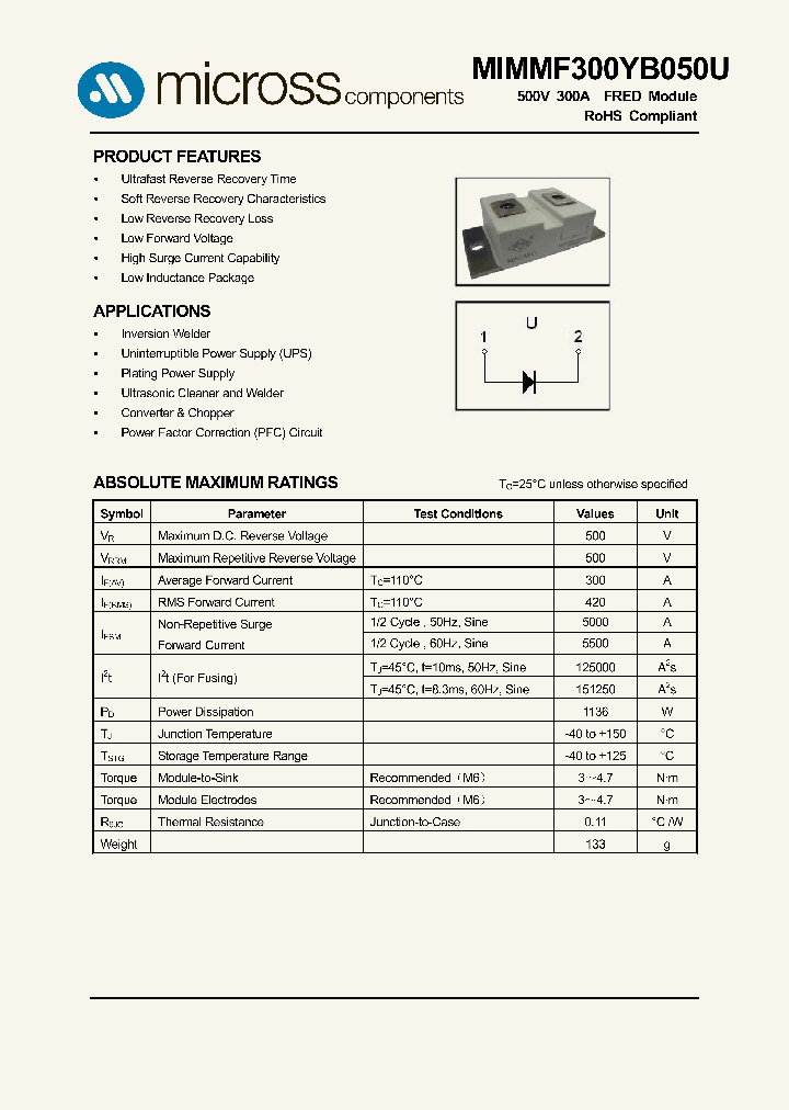 MIMMF300YB050U_7518546.PDF Datasheet