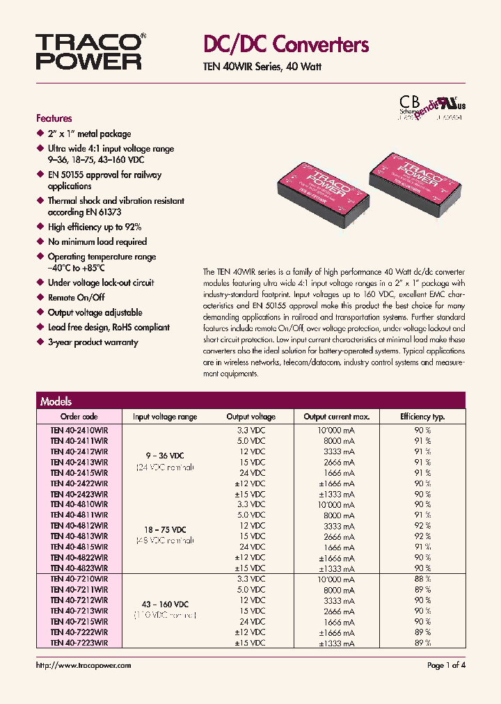 TEN404813WIR_7519250.PDF Datasheet