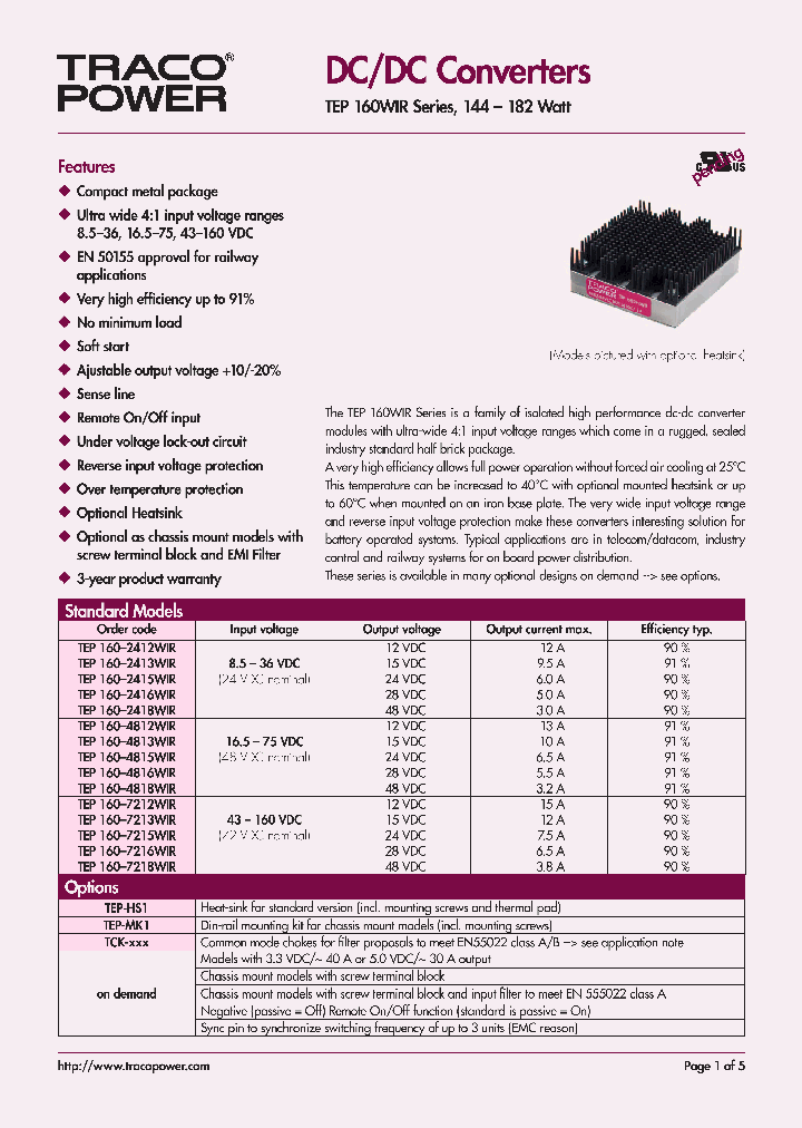 TEP1604813WIR_7519251.PDF Datasheet