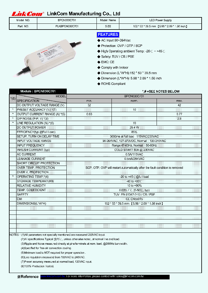 BPCN030C701_7519255.PDF Datasheet
