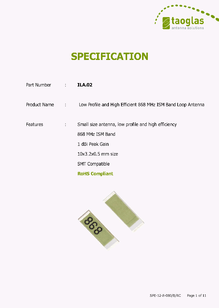 ILA02_7519435.PDF Datasheet