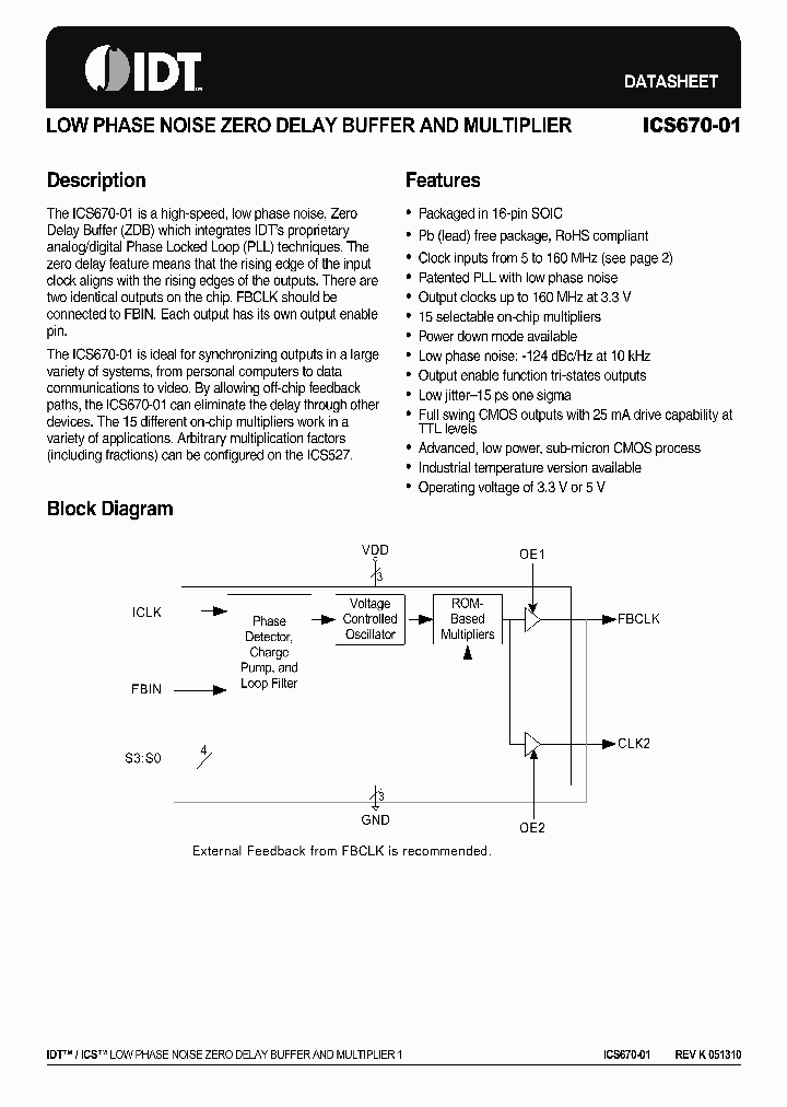 ICS670-01_7524679.PDF Datasheet