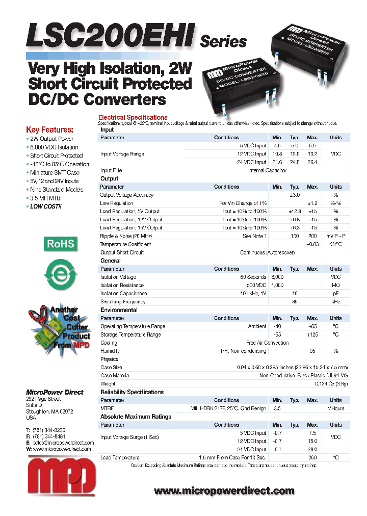 LSC200EHI_7529874.PDF Datasheet