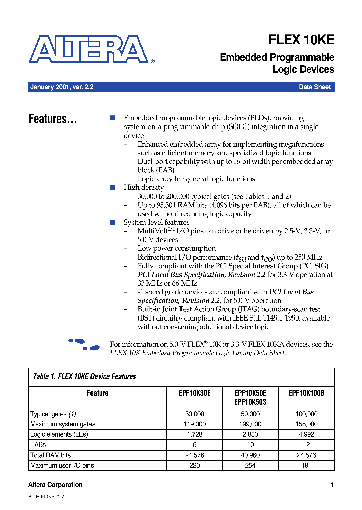 EPF10K130EBI356-3_7530935.PDF Datasheet
