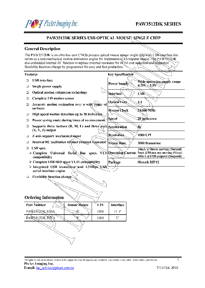PAW3512DK_7532169.PDF Datasheet