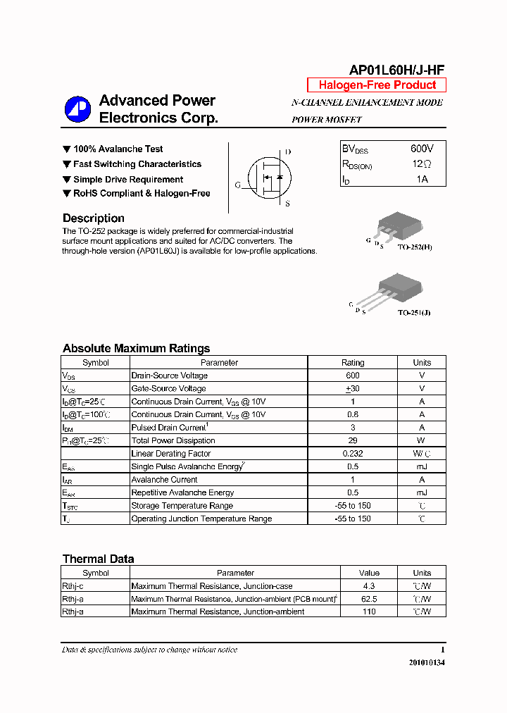 AP01L60H-HF_7532115.PDF Datasheet