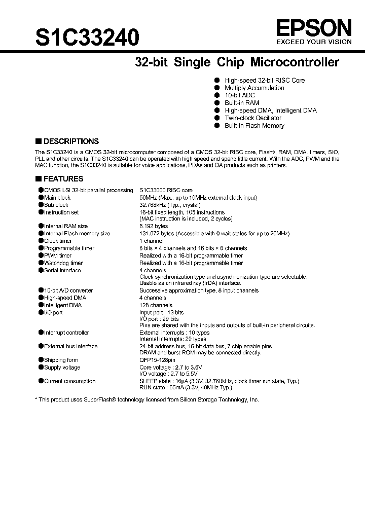 S1C33240_7533040.PDF Datasheet
