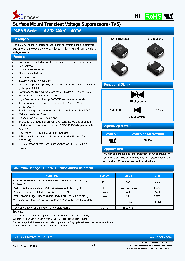 P6SMB440A_7533827.PDF Datasheet