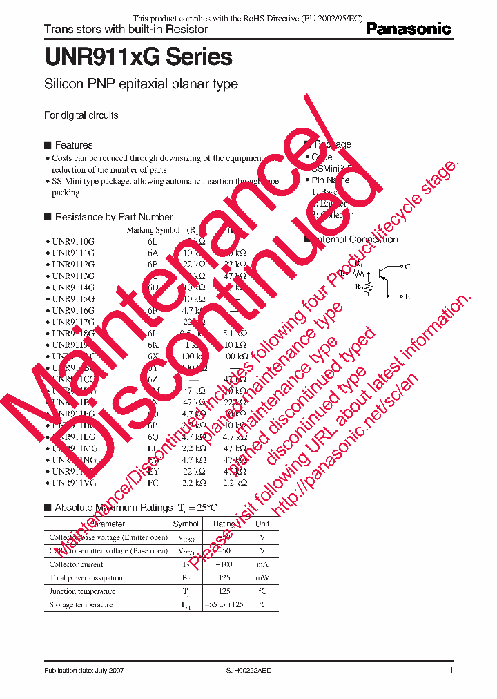 UNR9110G_7534961.PDF Datasheet