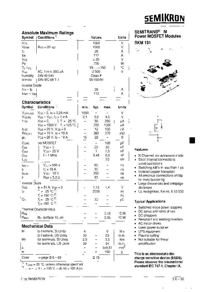 SKM191_7535934.PDF Datasheet