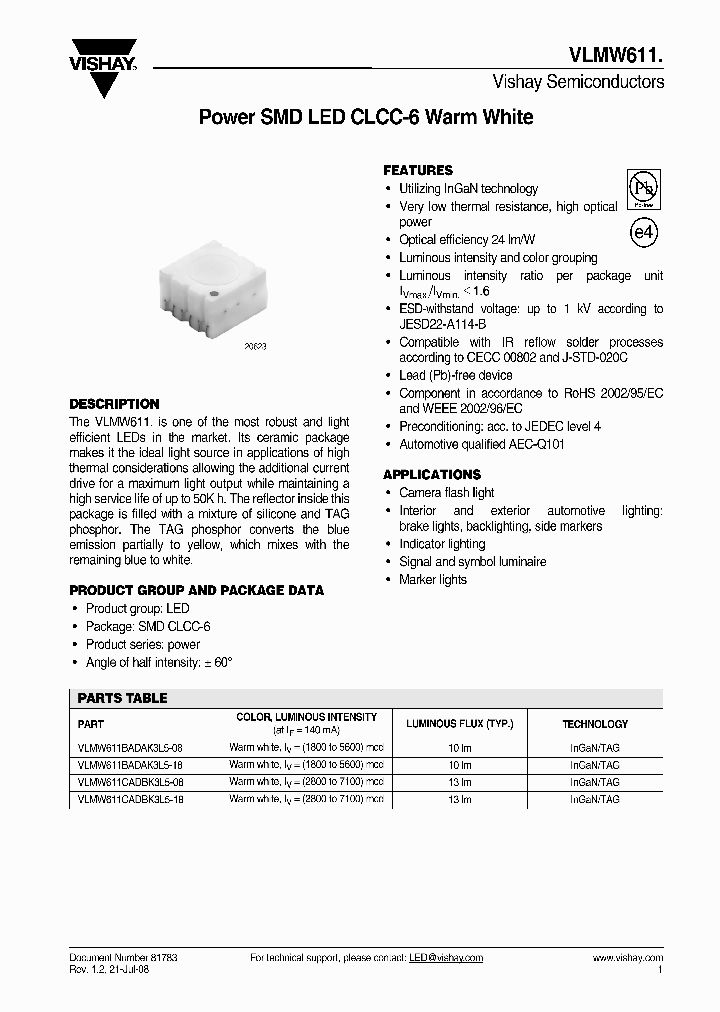 MW611BADAK3L5-18_7538310.PDF Datasheet