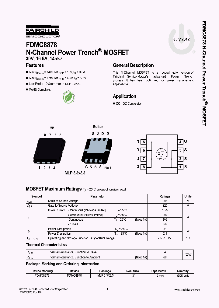 FDMC887812_7538613.PDF Datasheet