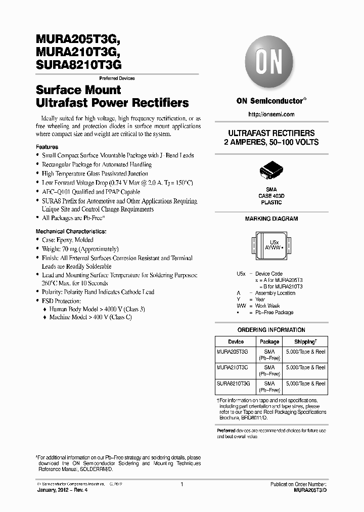 SURA8210T3G_7539008.PDF Datasheet