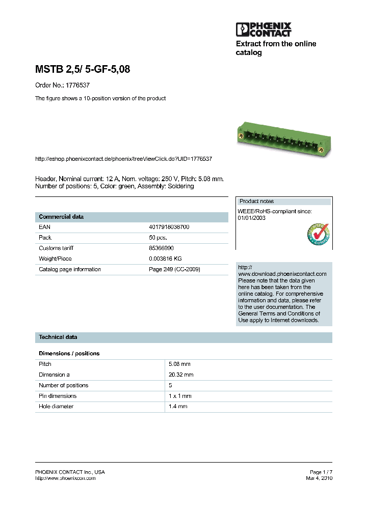 1776537_7539382.PDF Datasheet