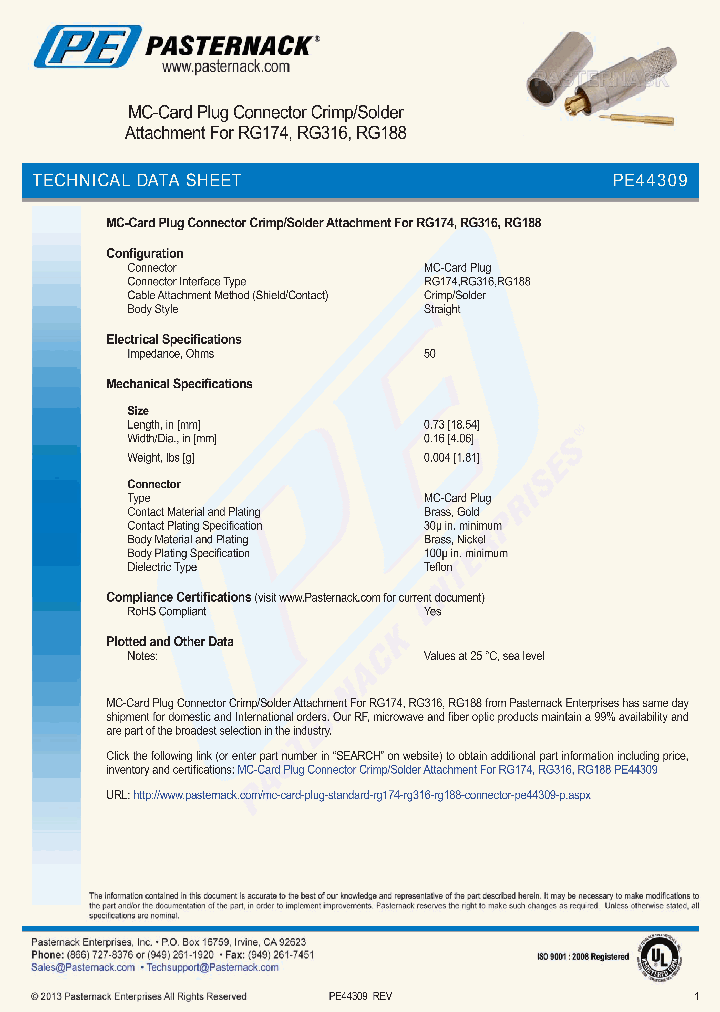 PE44309_7539504.PDF Datasheet