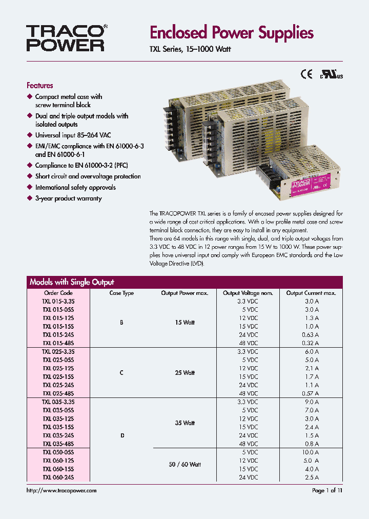 TXL750-48S_7540237.PDF Datasheet