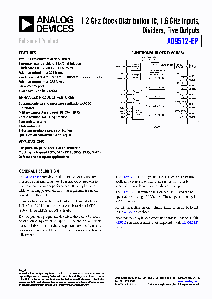 AD9512-EP_7541697.PDF Datasheet