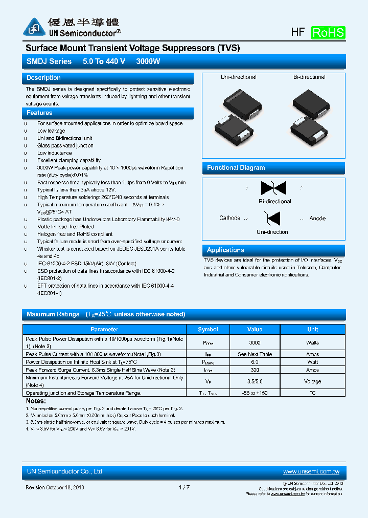 SMDJ70_7543405.PDF Datasheet