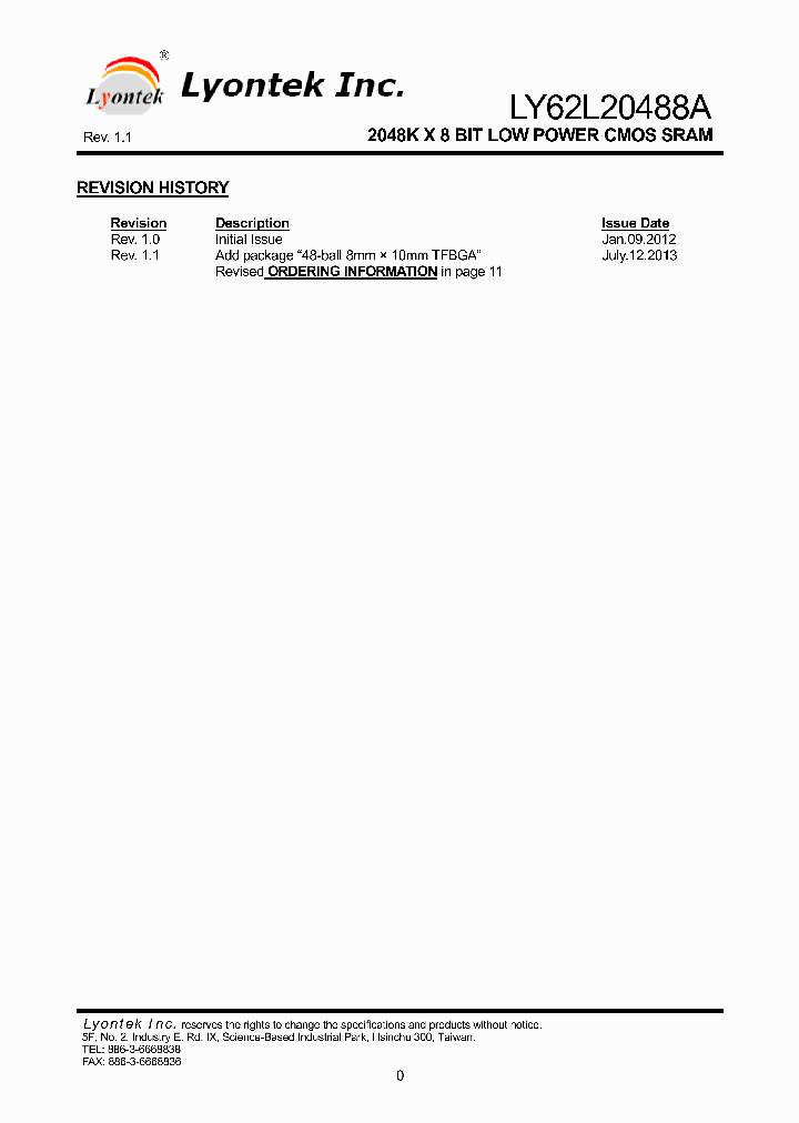 LY62L20488AGL-55SL_7543512.PDF Datasheet