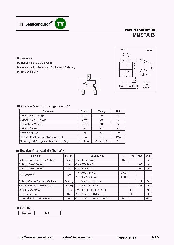 MMSTA13_7544361.PDF Datasheet