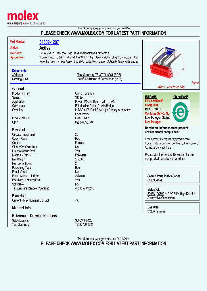 31389-1207_7544545.PDF Datasheet