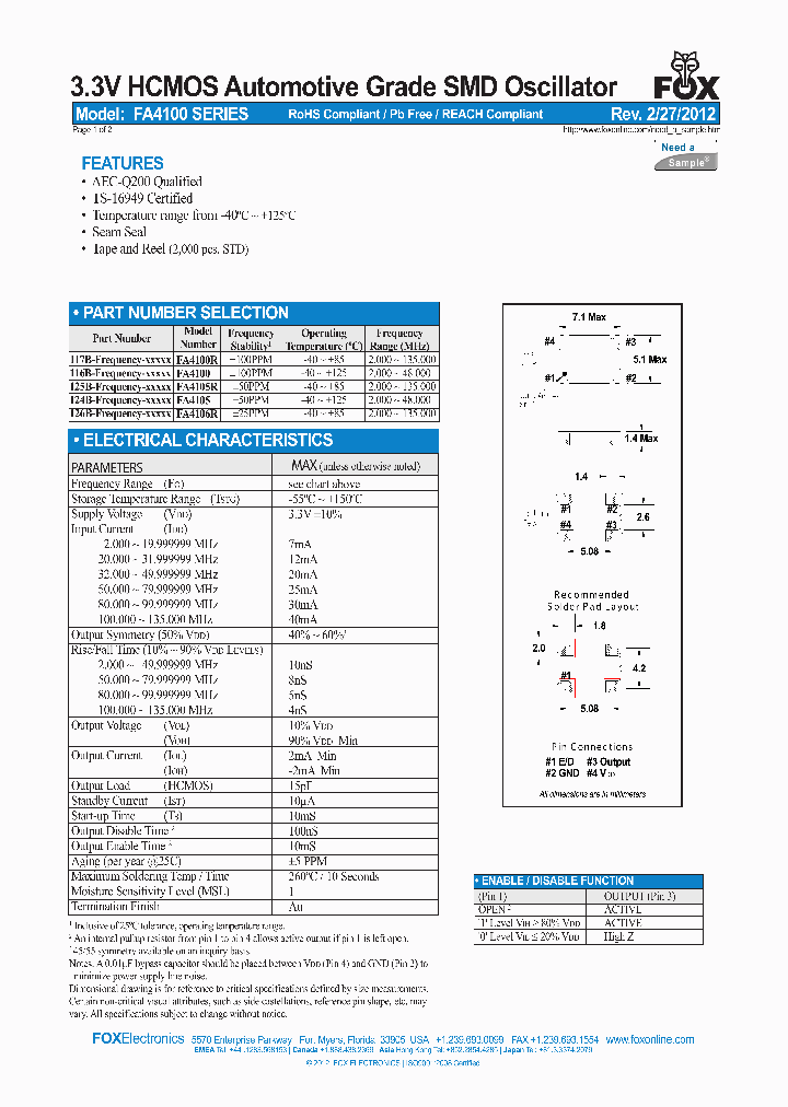 FA4100_7545422.PDF Datasheet