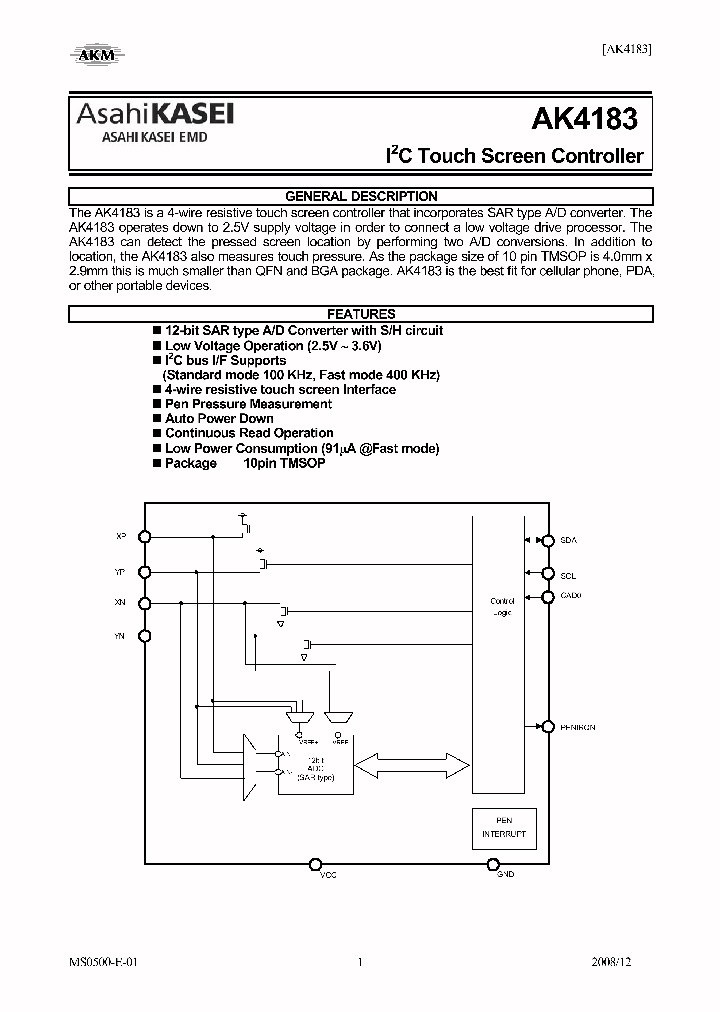 AK4183KT_7546217.PDF Datasheet