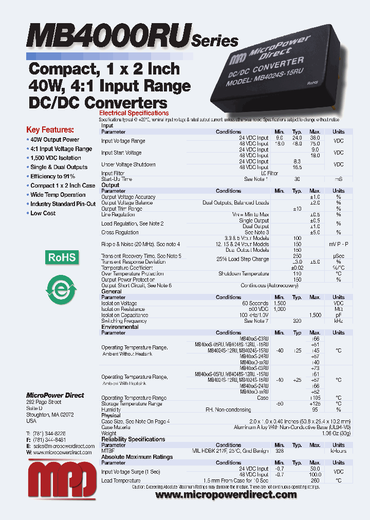 MB4000RU_7546401.PDF Datasheet
