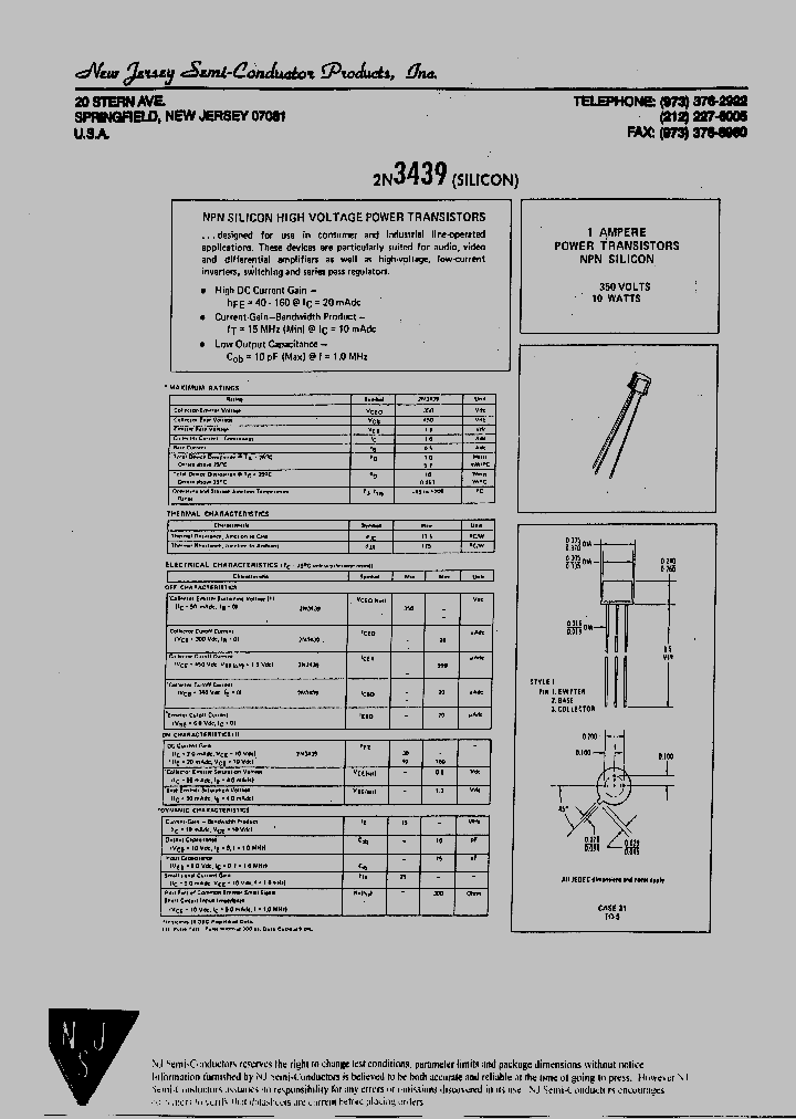2N3439_7547077.PDF Datasheet
