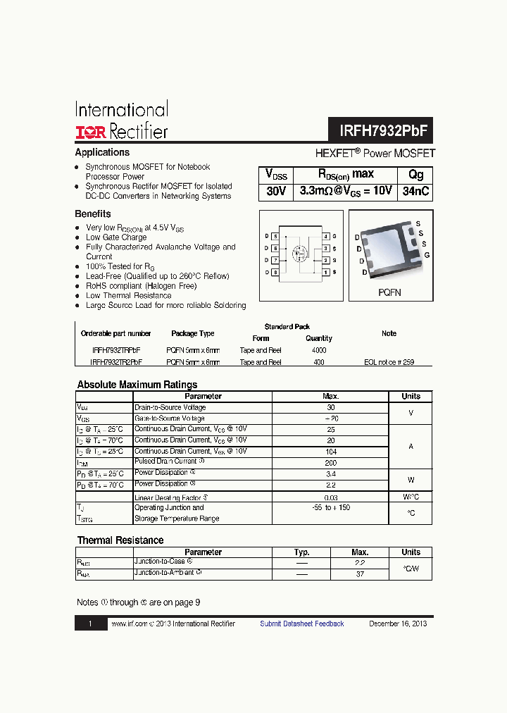 IRFH7932TR2PBF_7548035.PDF Datasheet