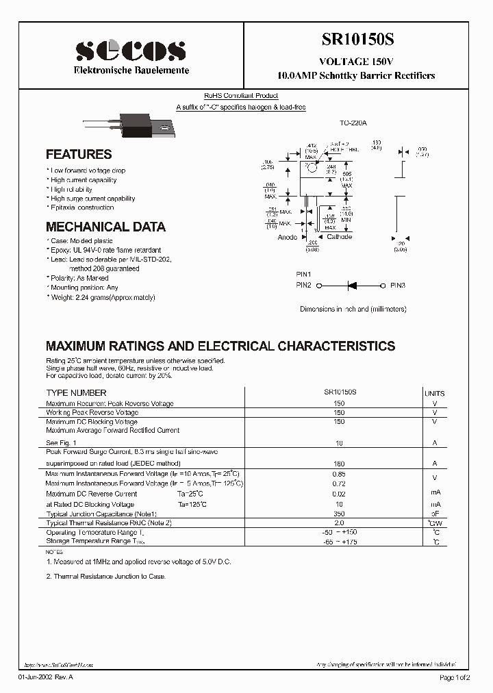 SR10150S_7548530.PDF Datasheet