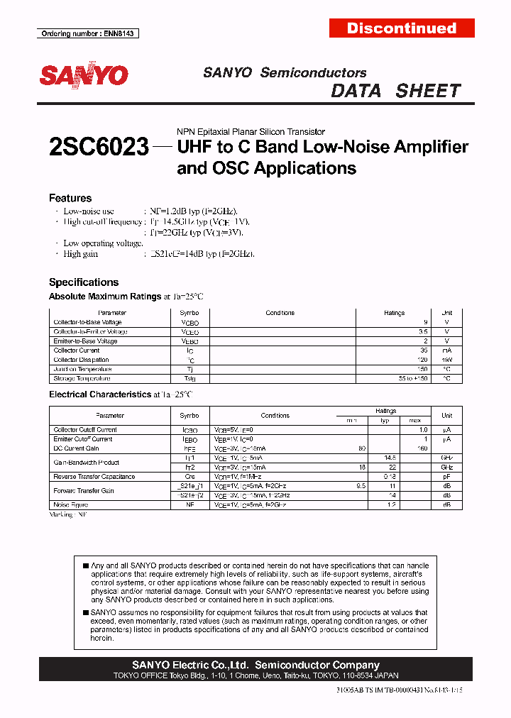 2SC6023-TR-E_7549104.PDF Datasheet