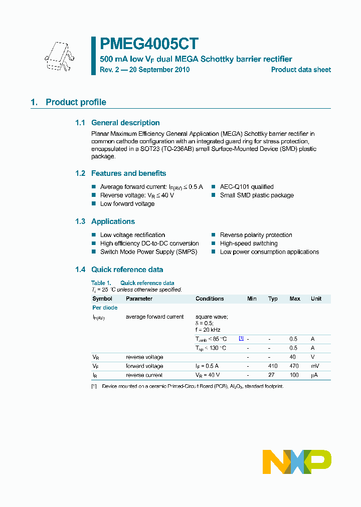 PMEG4005CT_7551366.PDF Datasheet