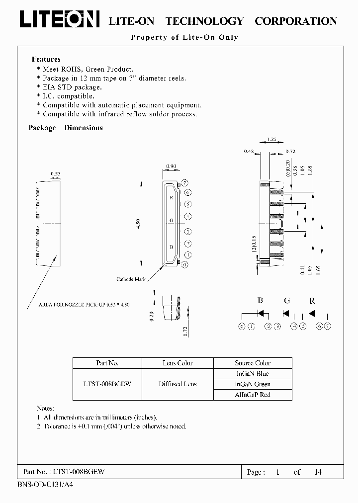 LTST-008BGEW_7551399.PDF Datasheet