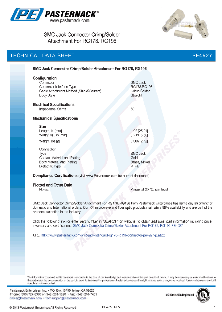 PE4927_7551426.PDF Datasheet