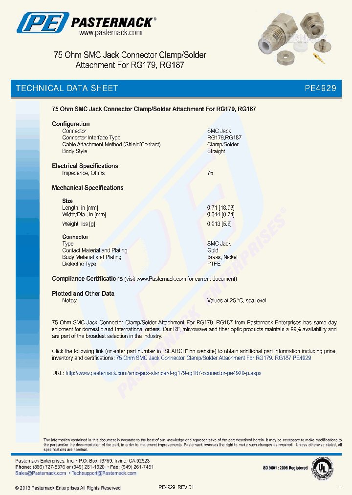 PE4929_7551427.PDF Datasheet