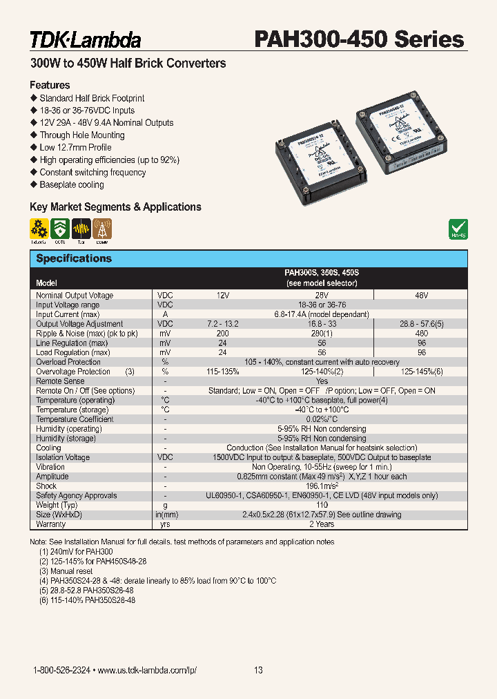 PAH300-450_7551990.PDF Datasheet