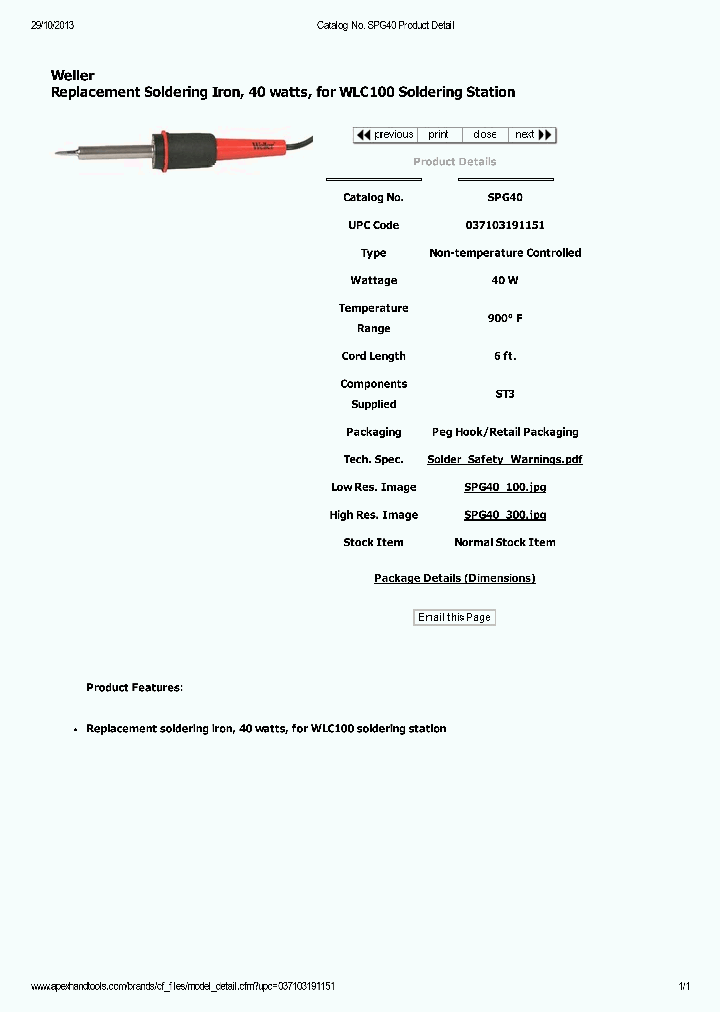 SPG40_7553998.PDF Datasheet
