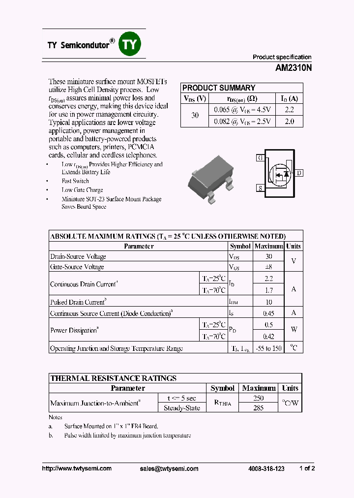 AM2310N_7554311.PDF Datasheet