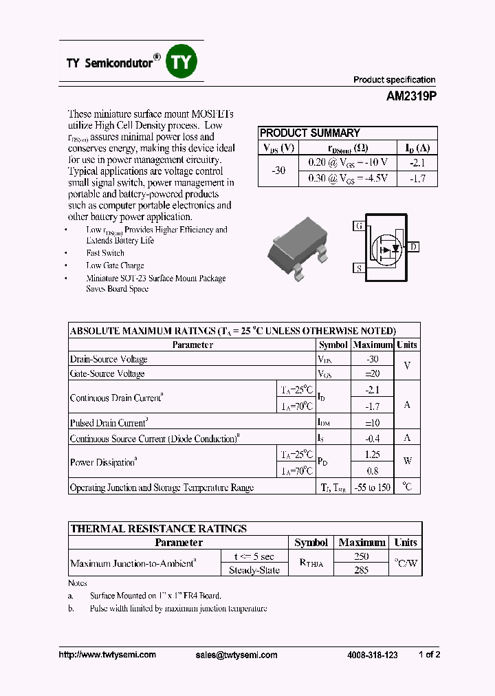 AM2319P_7554315.PDF Datasheet