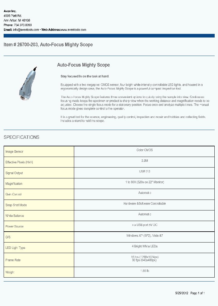 26700-203_7555052.PDF Datasheet