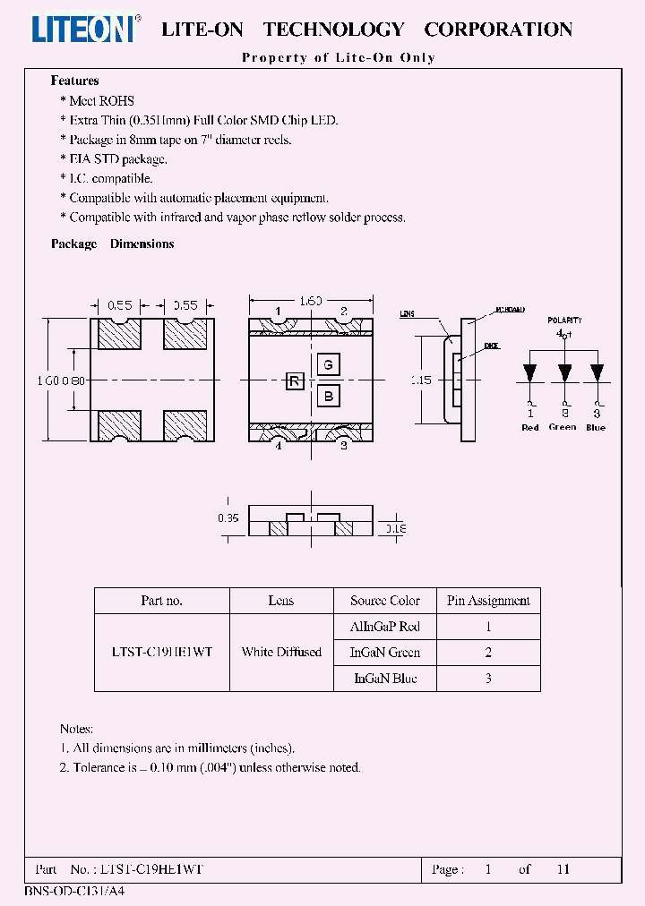 LTST-C19HE1WT14_7556730.PDF Datasheet