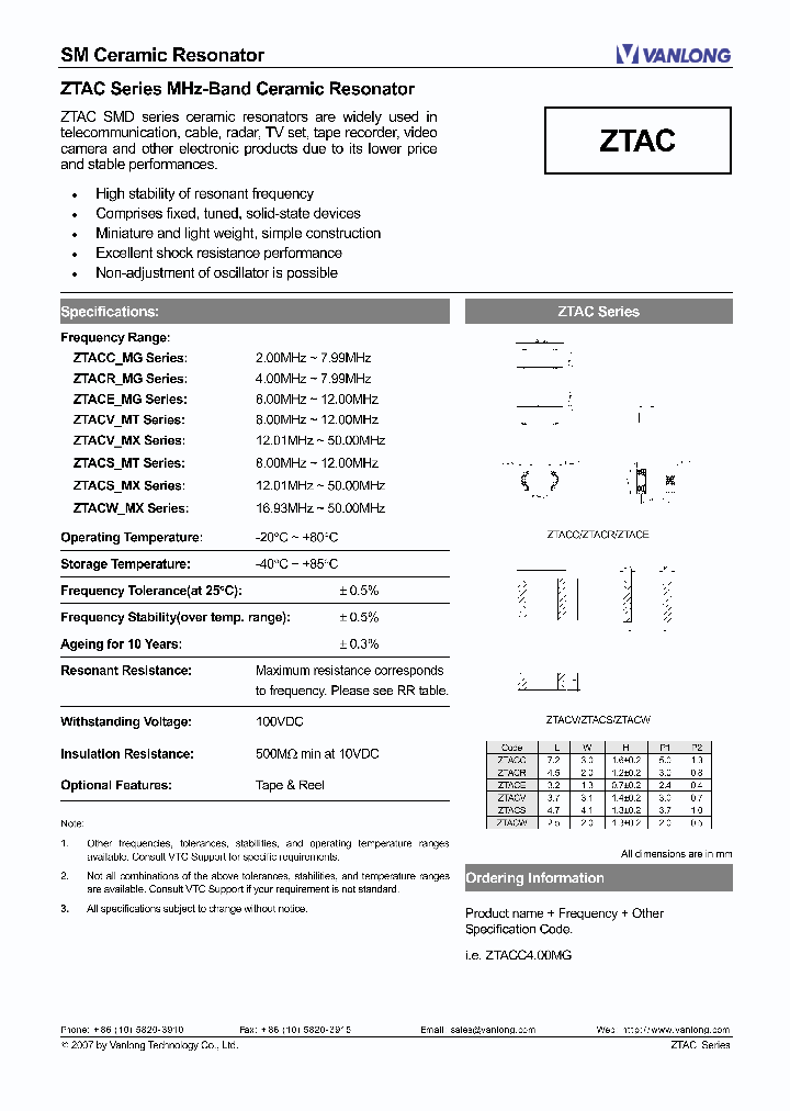 ZTAC_7558164.PDF Datasheet