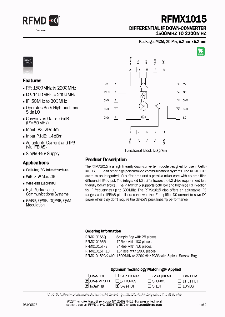 MX1015TR7_7559973.PDF Datasheet