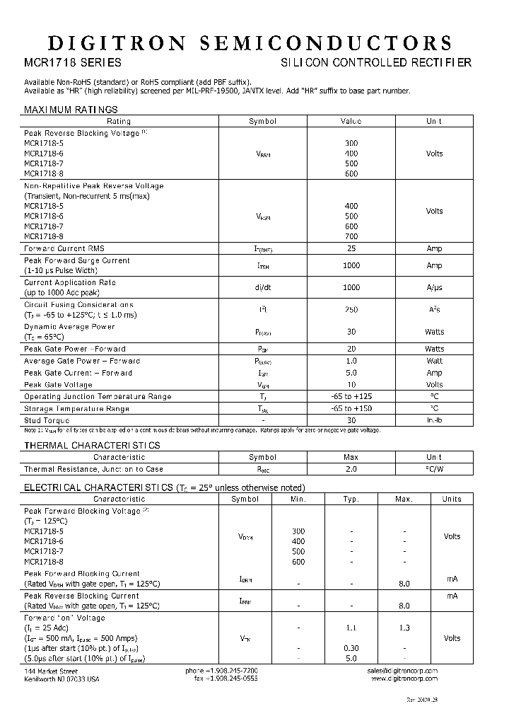 MCR1718-6_7561466.PDF Datasheet