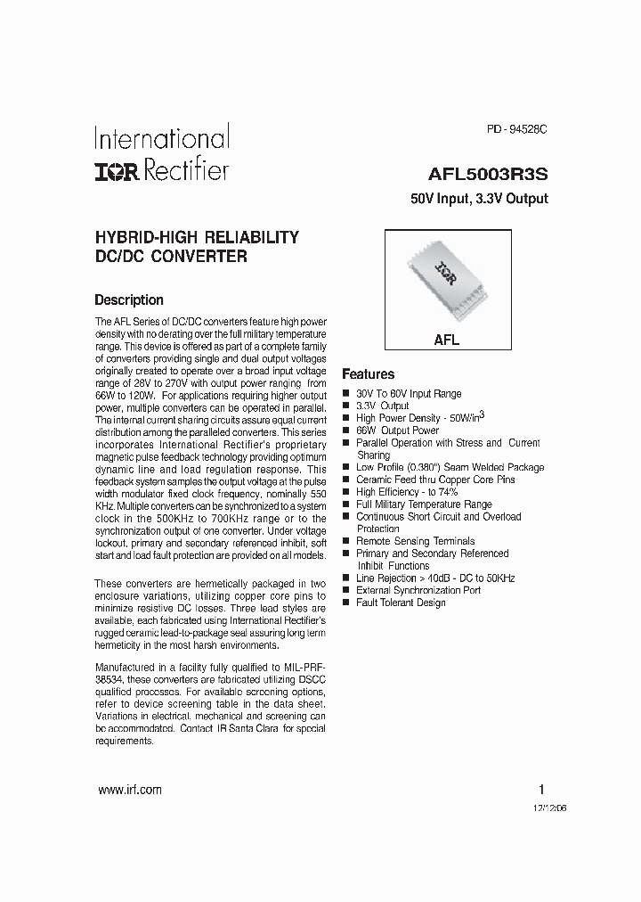 AFL503R3S_7561771.PDF Datasheet