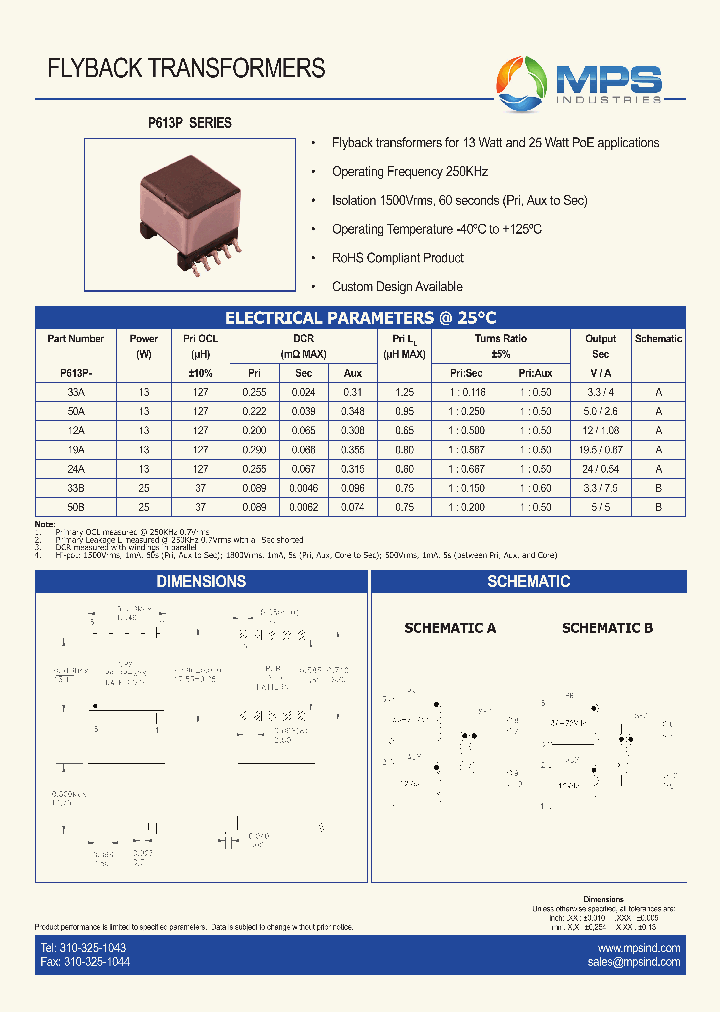 P613P50B_7562905.PDF Datasheet
